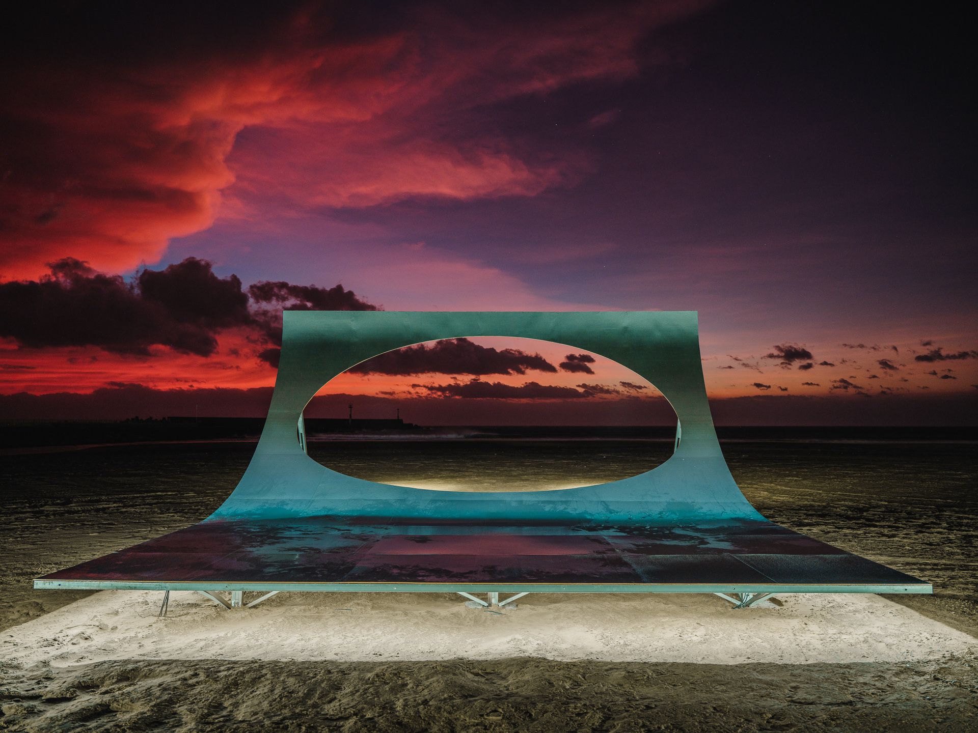 2022屏東落山風藝術季,落山風藝術季,落山風,屏東景點,屏東旅遊,藝術季,裝置藝術,海洋之門,徐婷